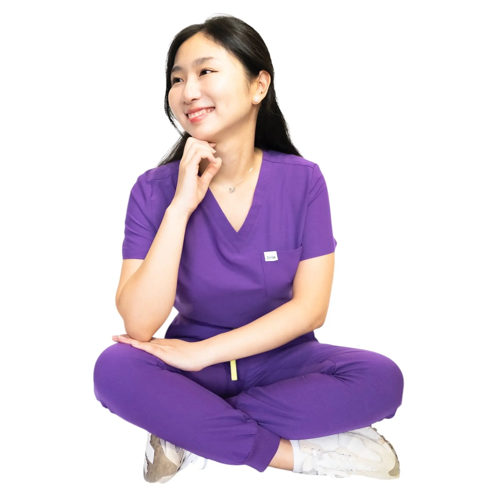Purple Oro Scrub Set