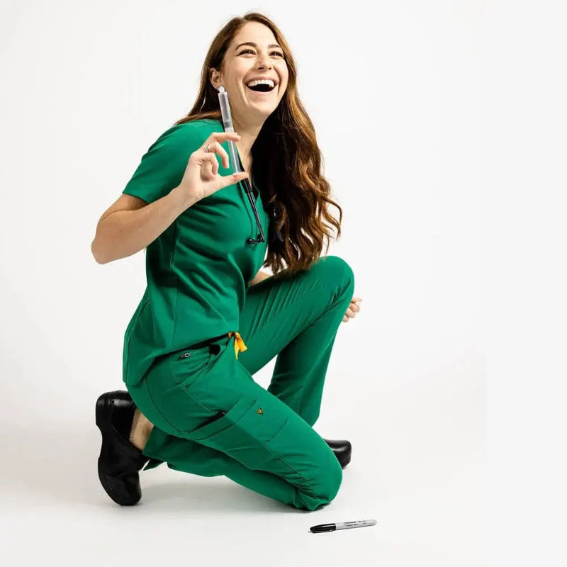 Top-rated medical scrubs with flexible, breathable material