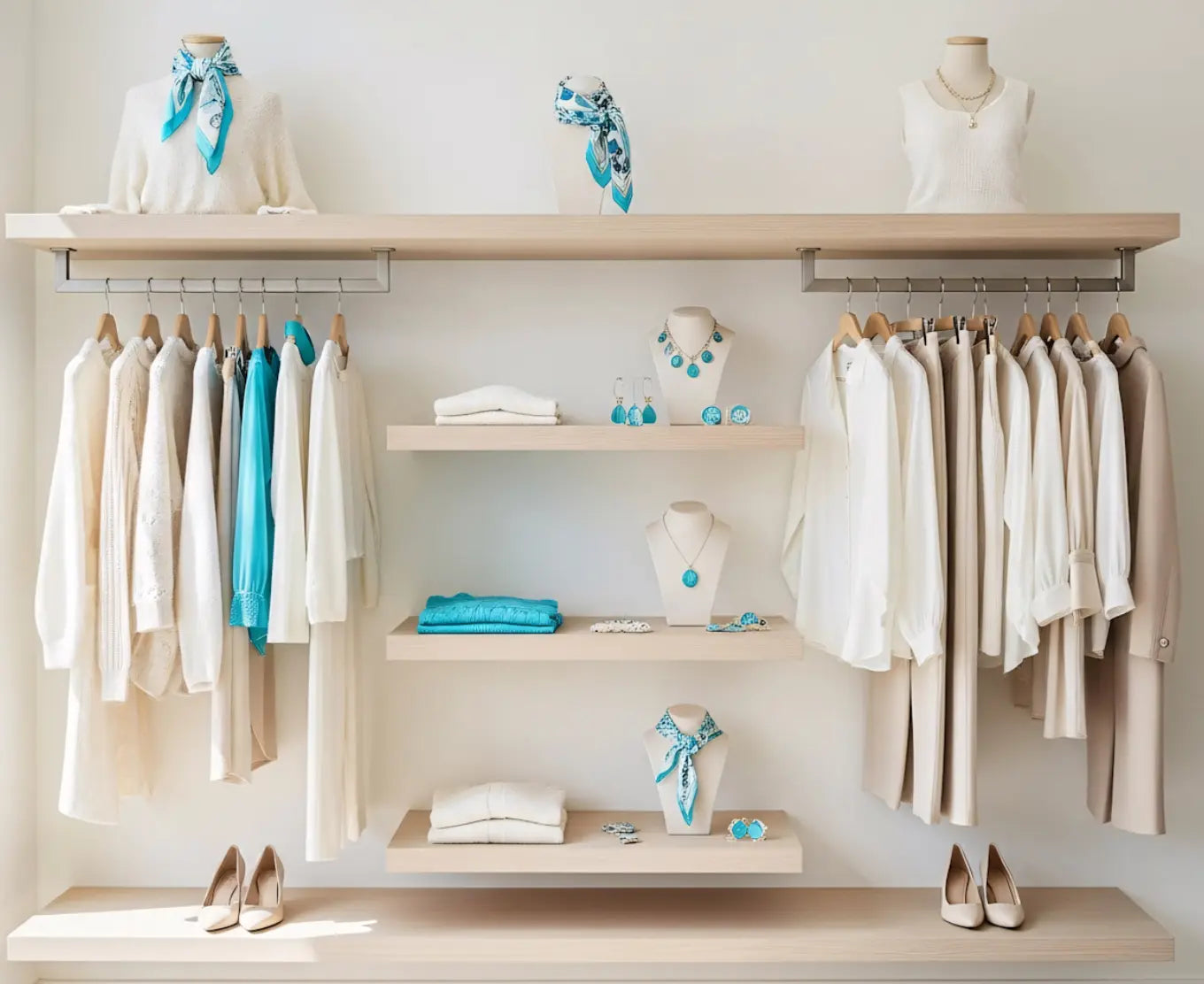 Healthcare professionals browsing and shopping for scrubs online and in-store, featuring popular brands like FIGS, Mandala, and Cherokee with free shipping options.