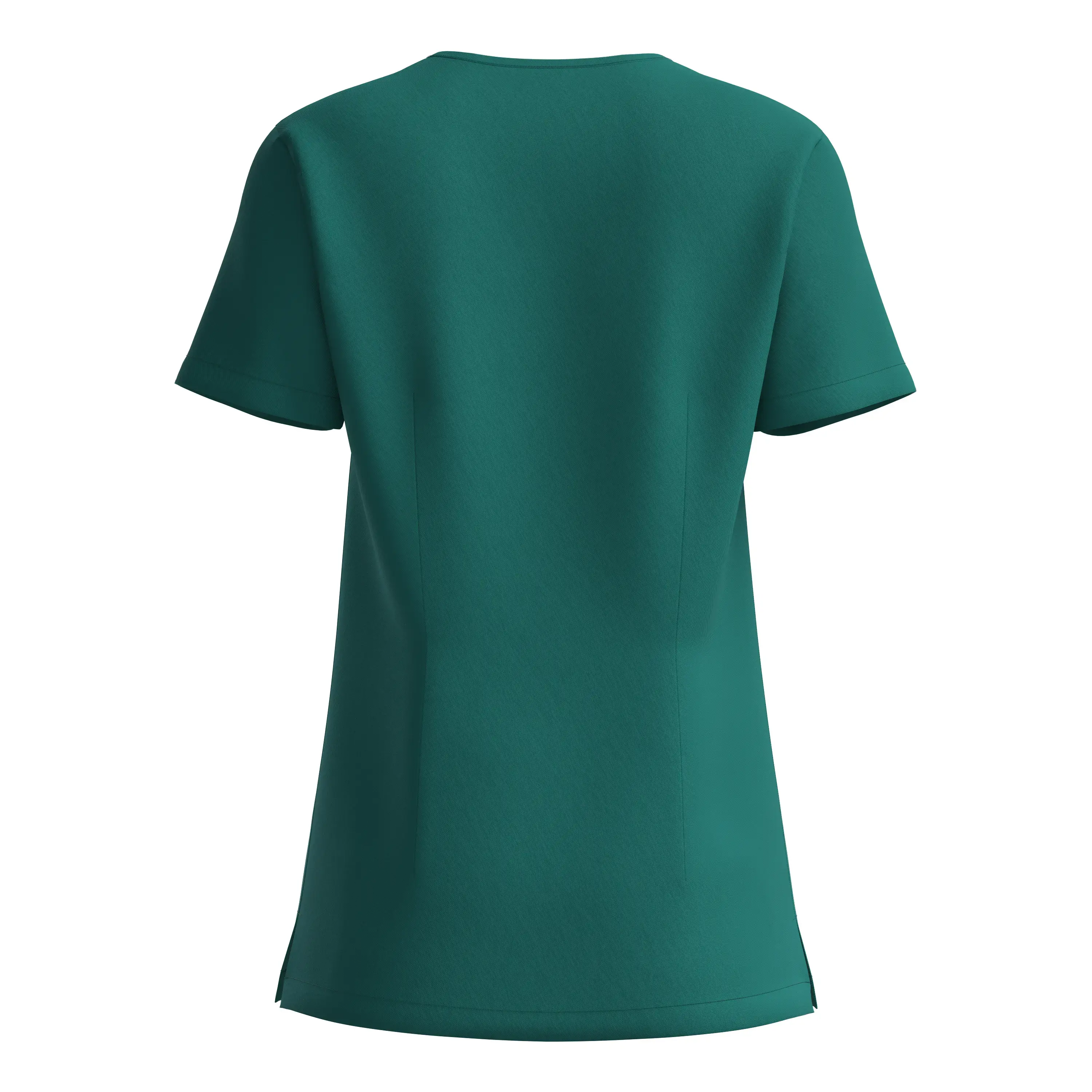 Essential Green V-Neck Scrub Top