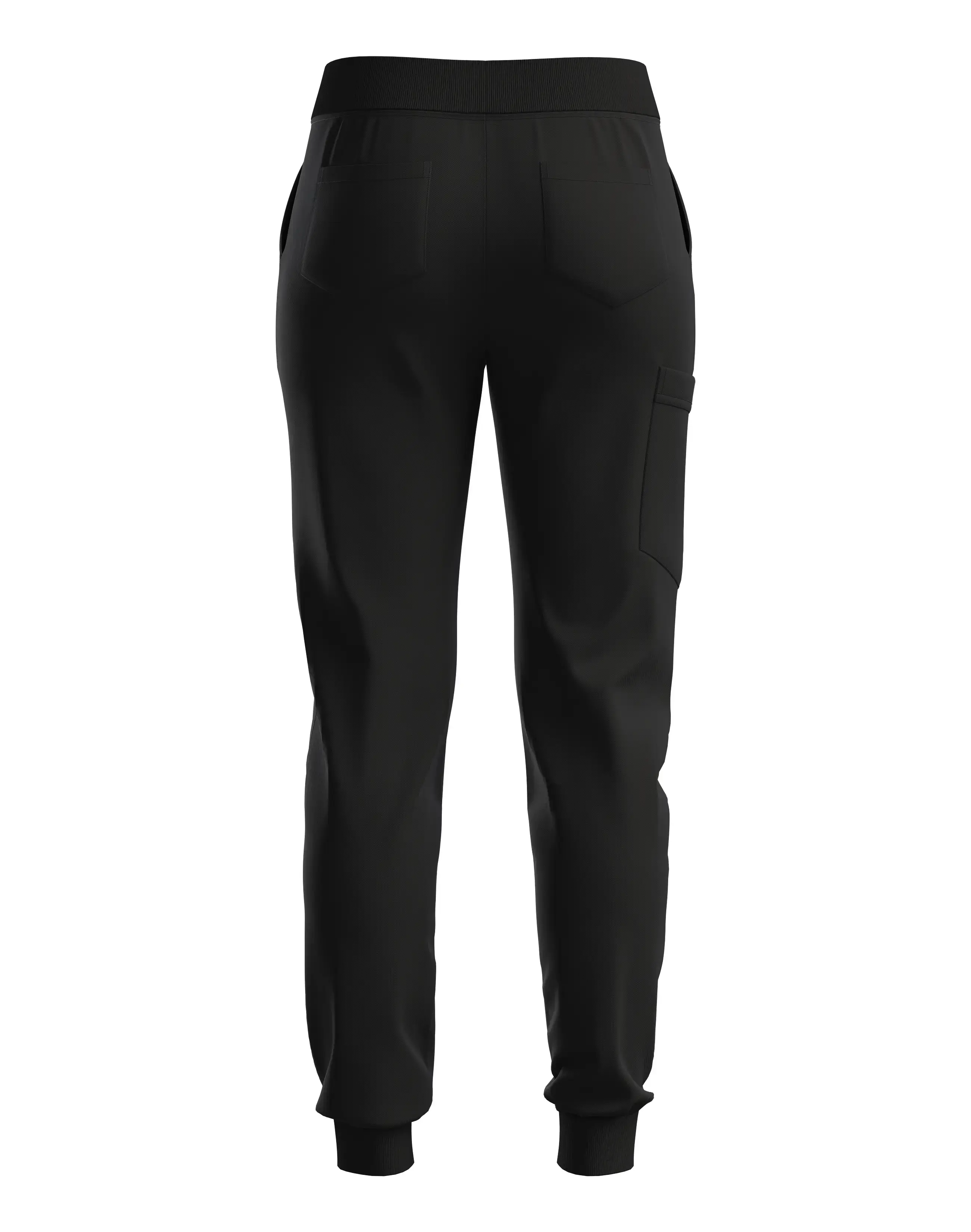 Luxe Black Scrub Set