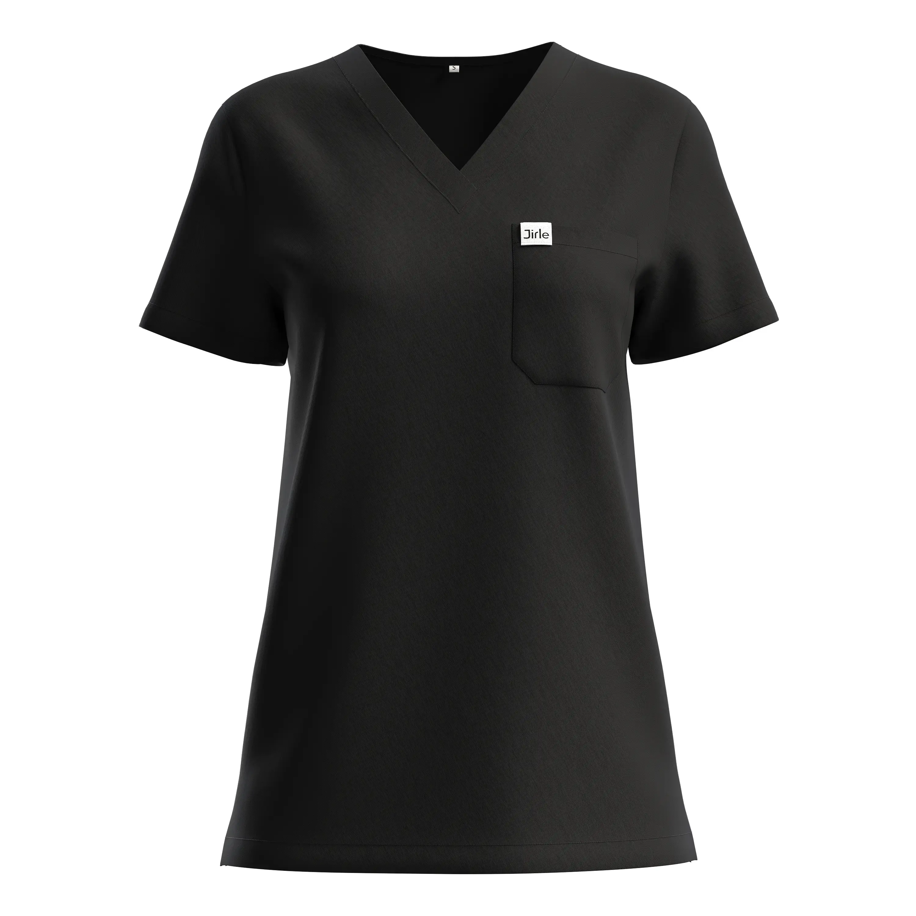 Luxe Black Scrub Set