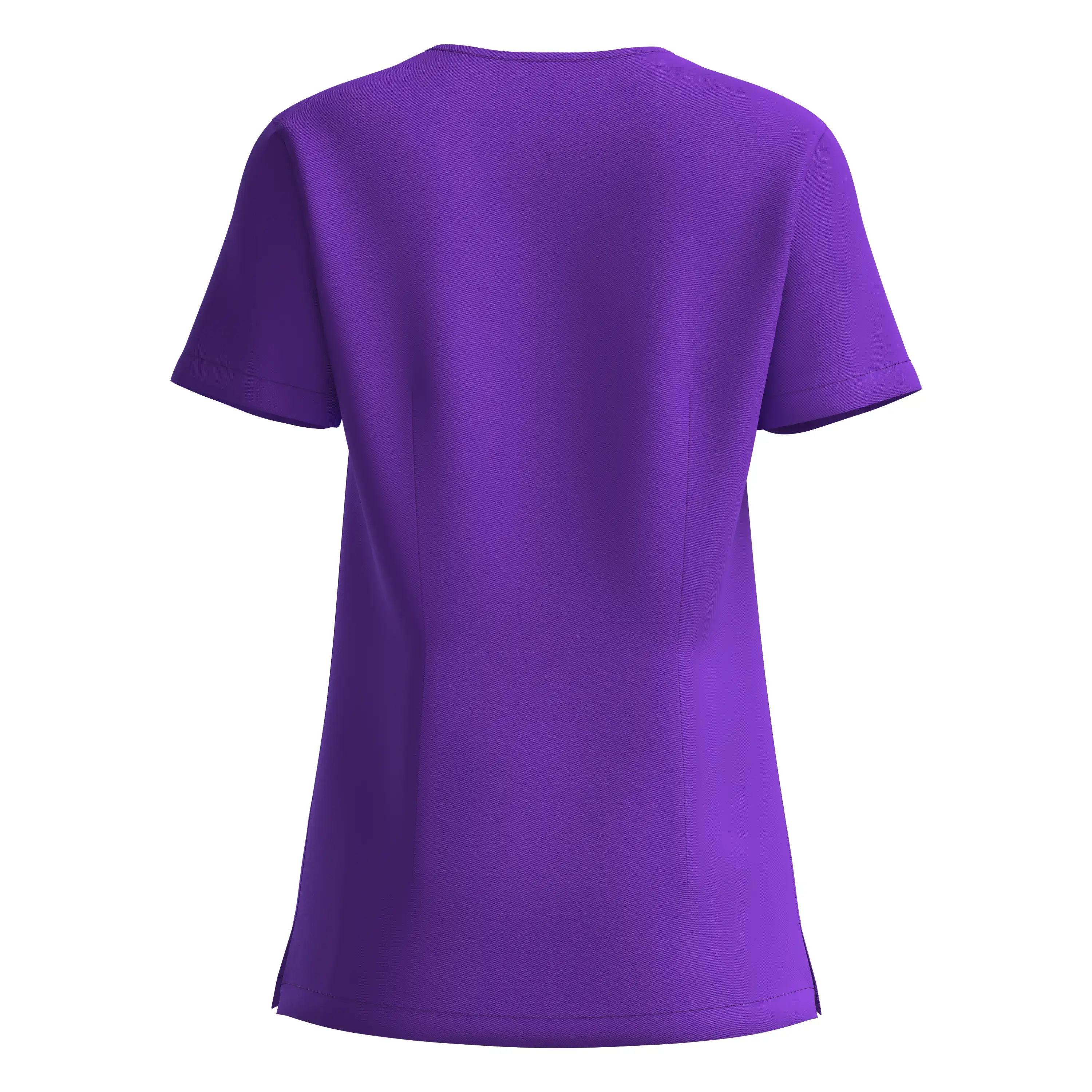 Oro Purple V-Neck Scrub Top