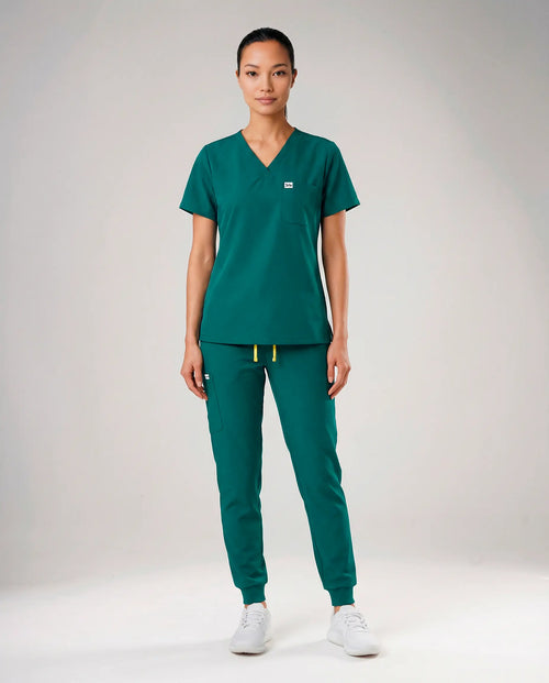 Essential Green Scrub Set 