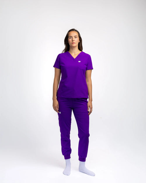 Amethyst Jogger Scrub Pants 